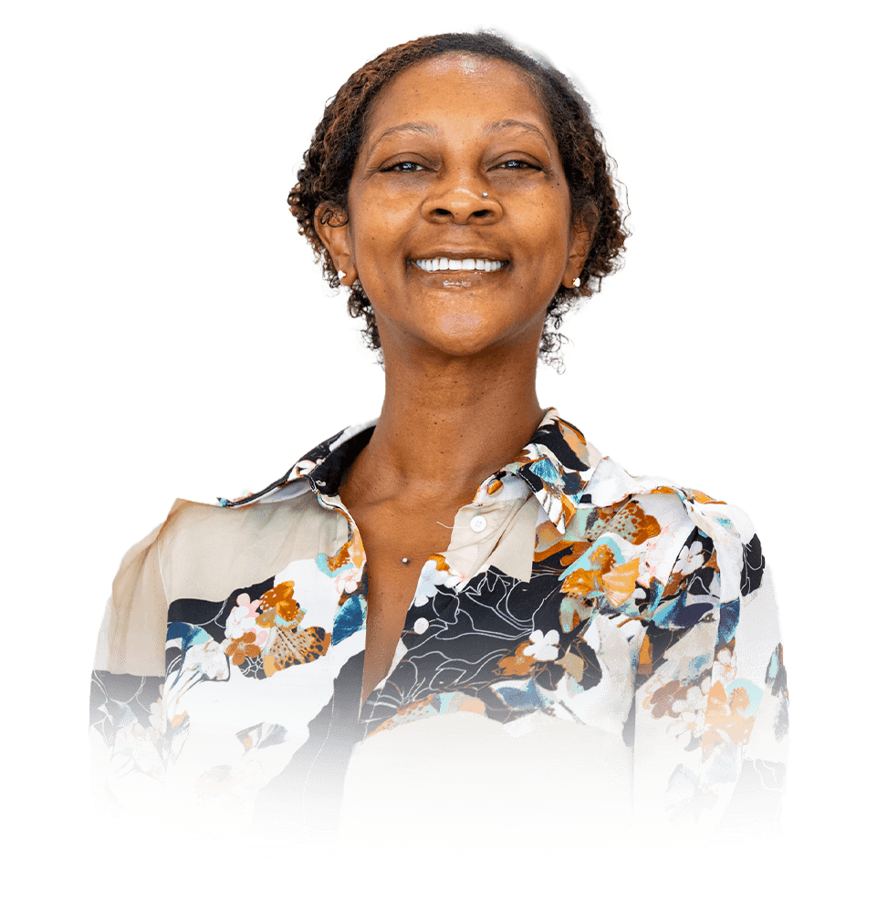 cutout of kyanna - full mouth dental implant patient