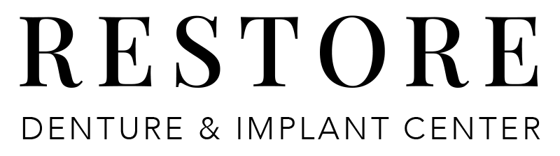 Restore denture & implant center logo